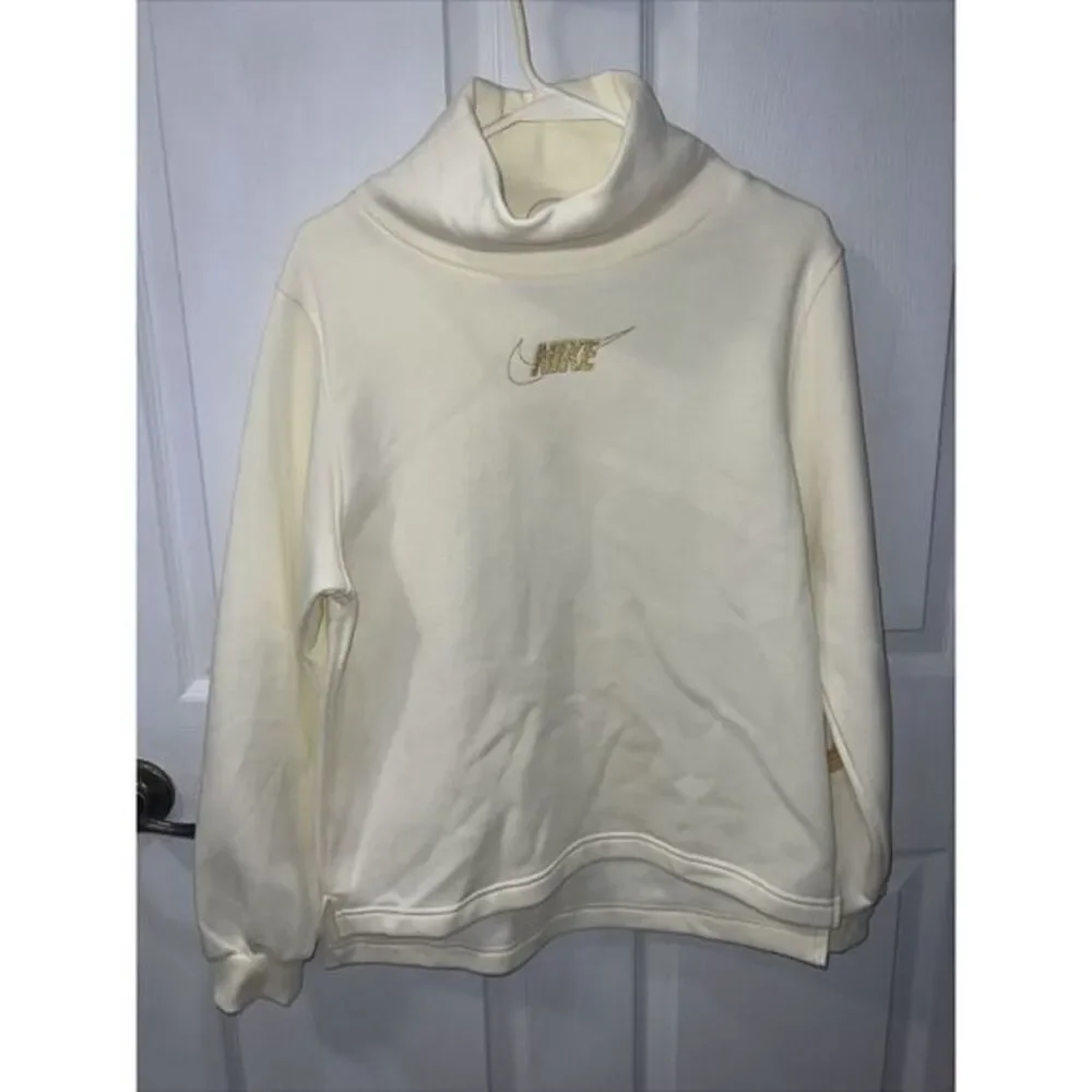 Nike Kids' Sportswear Club Fleece Mock Neck Sweatshirt XL Yellow/Gold -NWT